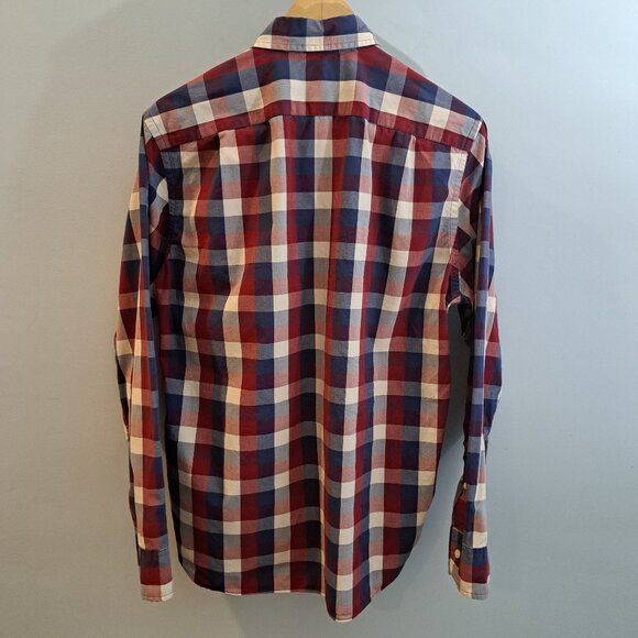 J. Crew Men's Medium Regular Fit 100% Cotton Button Down Shirt Style #C3724 - Picture 4 of 13